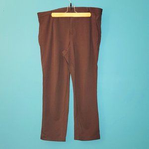 Universal Standard Cigarette Pants Brown Size S (US) 14/16/1X (Standard)